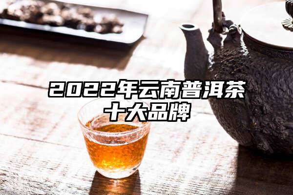 2022年云南普洱茶十大品牌