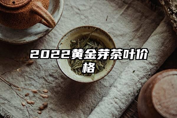 2022黄金芽茶叶价格