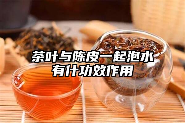 茶叶与陈皮一起泡水有什功效作用