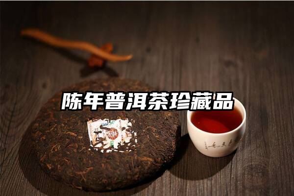 陈年普洱茶珍藏品