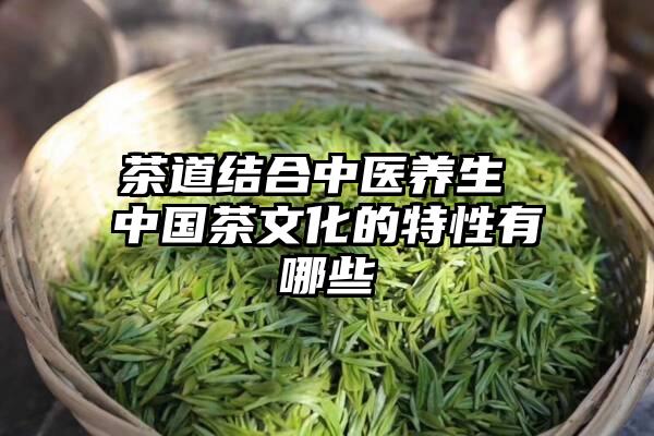 茶道结合中医养生 中国茶文化的特性有哪些