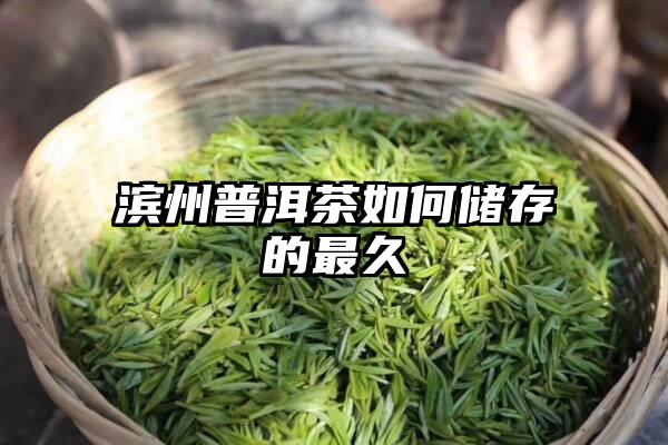 滨州普洱茶如何储存的最久