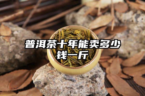 普洱茶十年能卖多少钱一斤
