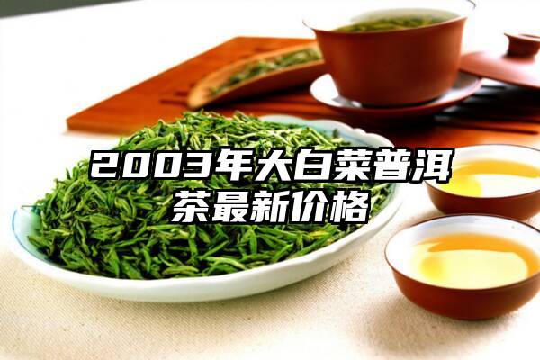 2003年大白菜普洱茶最新价格