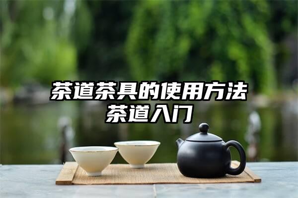 茶道茶具的使用方法茶道入门