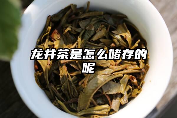 龙井茶是怎么储存的呢