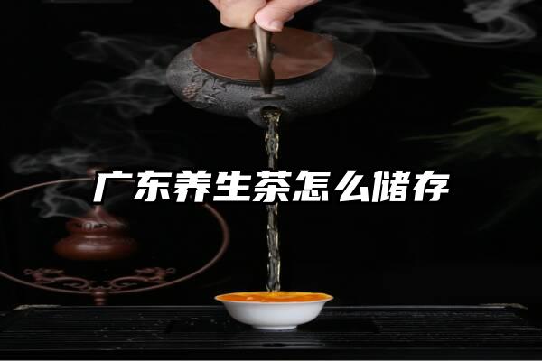 广东养生茶怎么储存