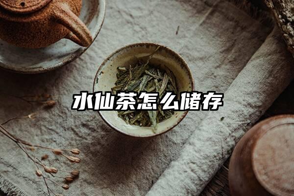 水仙茶怎么储存