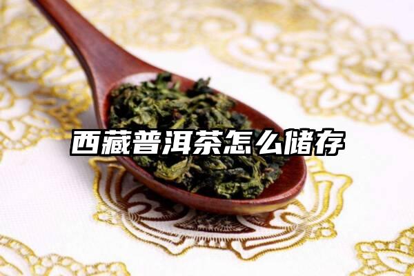 西藏普洱茶怎么储存