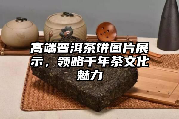 高端普洱茶饼图片展示，领略千年茶文化魅力
